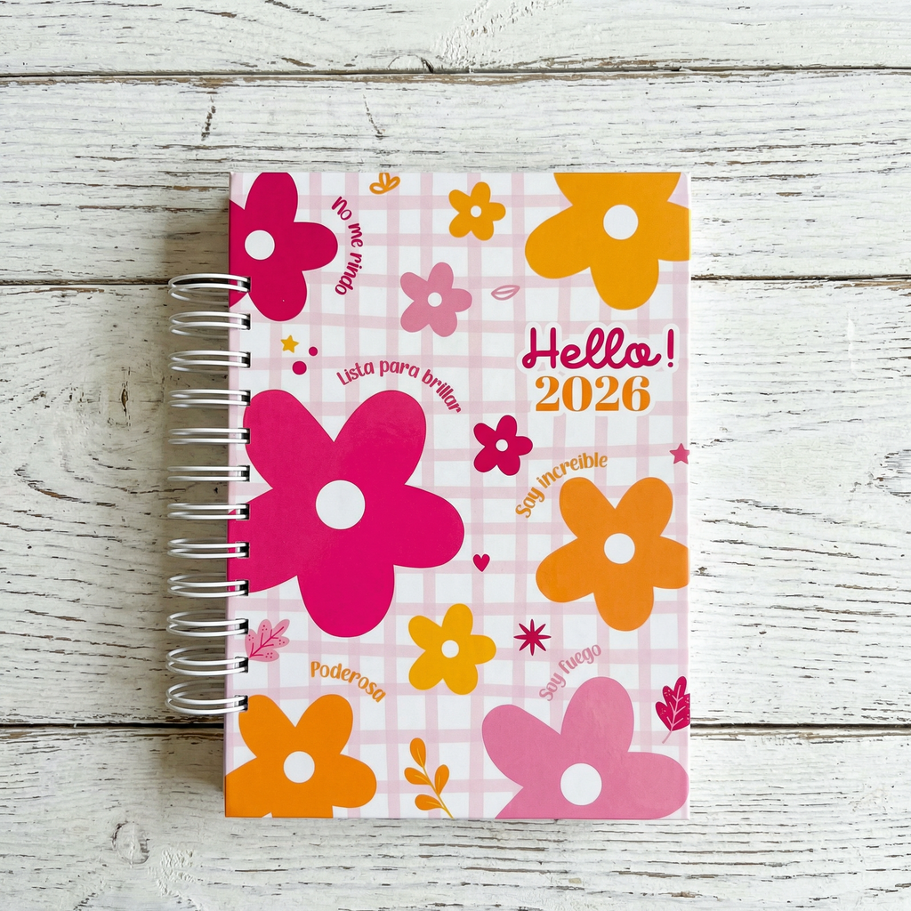 AGENDA HELLO 2026 - PLANNER CON COLORING @APOLO.CREA