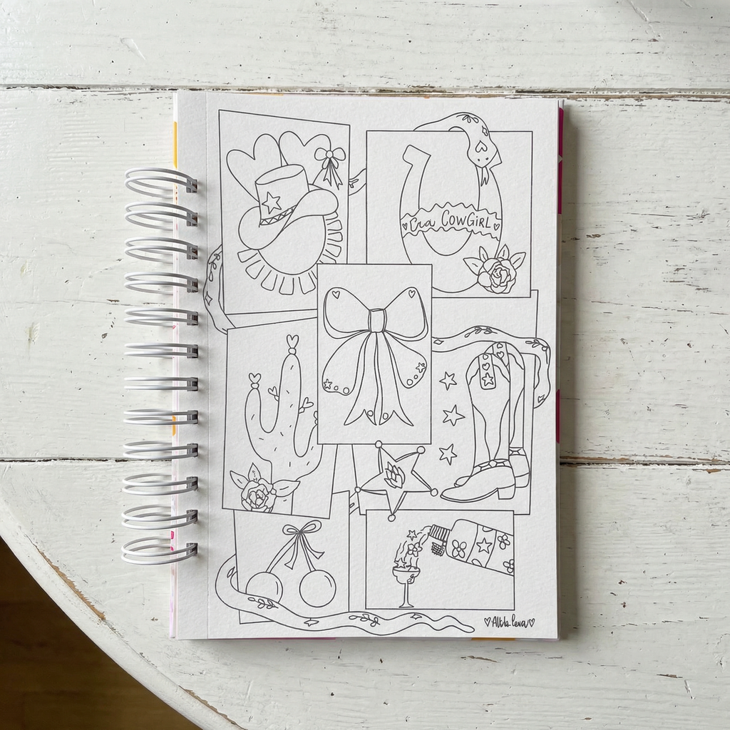 AGENDA HELLO 2026 - PLANNER CON COLORING @APOLO.CREA