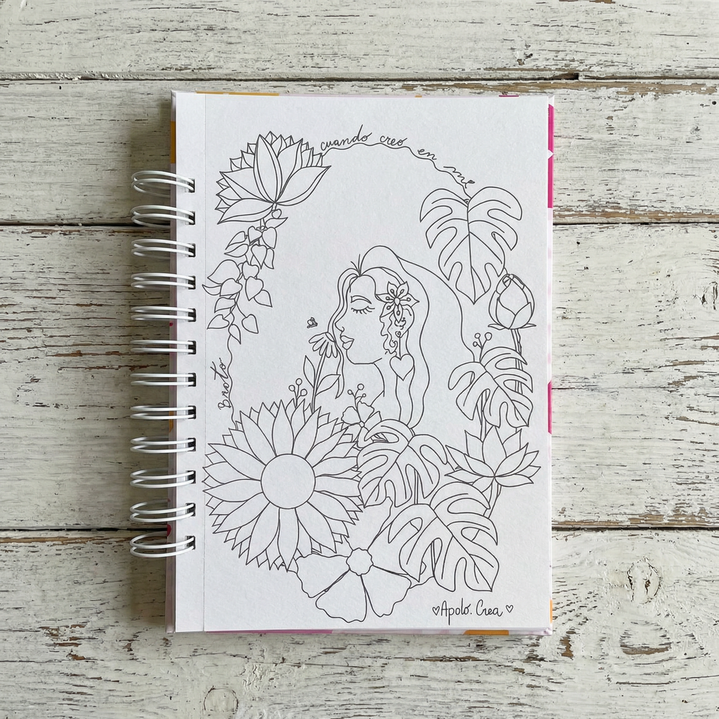 AGENDA HELLO 2026 - PLANNER CON COLORING @APOLO.CREA