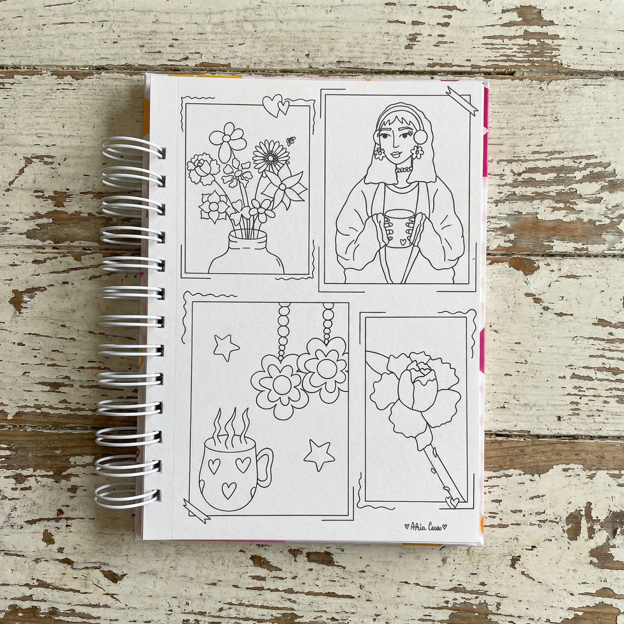 AGENDA HELLO 2026 - PLANNER CON COLORING @APOLO.CREA