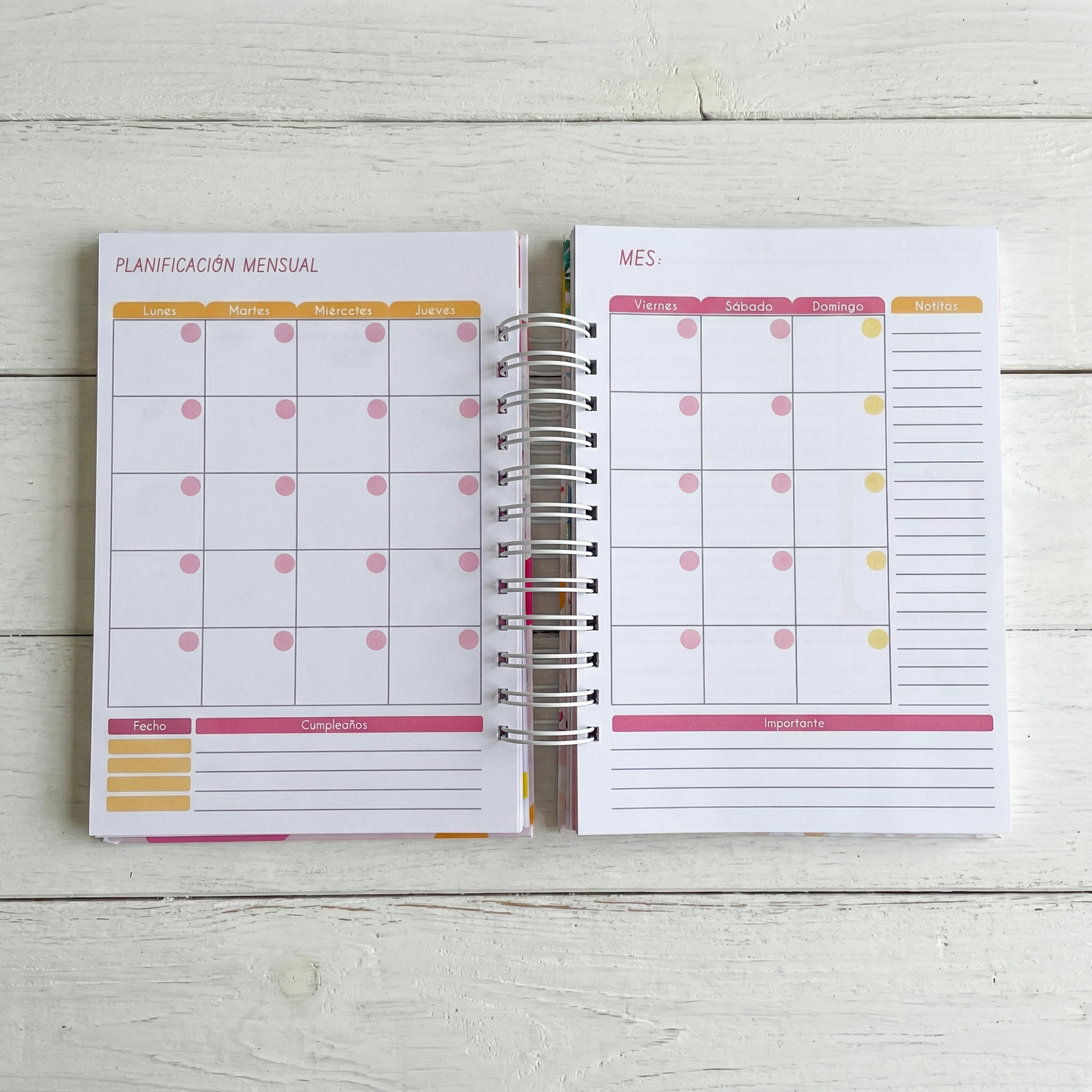 AGENDA HELLO 2026 - PLANNER CON COLORING @APOLO.CREA